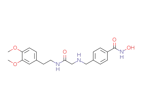 N-hydroxy-4-{[(3,4-dimethoxyphenethylcarbamoylmethyl)amino]methyl}benzamide