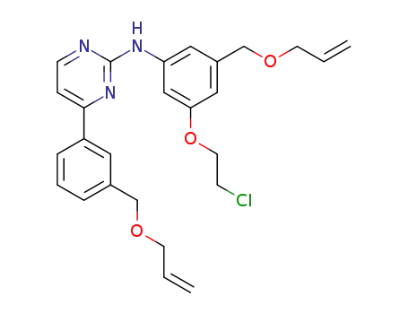[3-allyloxymethyl-5-(2-chloroethoxy)phenyl]-[4-(3-allyloxymethylphenyl)pyrimidin-2-yl]amine