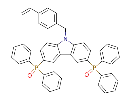 3,6-bis(diphenylphosphoryl)-9-(4-vinylbenzyl)-9H-carbazole
