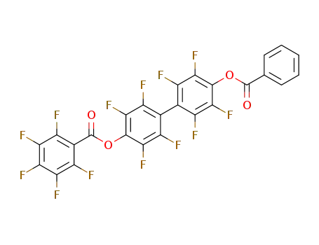 4-benzoyloxy-4'-(pentafluorobenzoyloxy)octafluobiphenyl