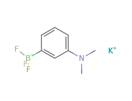Molecular Structure of 1386231-64-6 (potassium (3-(dimethylamino)phenyl)trifluoroborate)