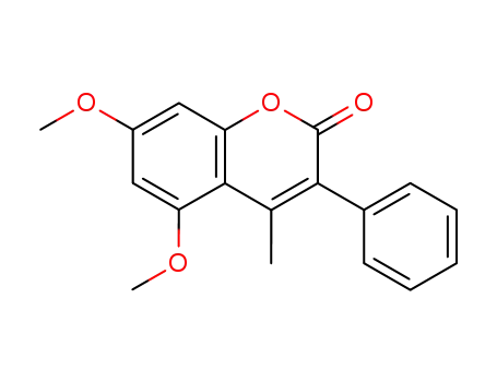 5,7-dimethoxy-4-methyl-3-phenylcoumarin