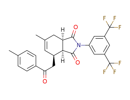 C<sub>26</sub>H<sub>21</sub>F<sub>6</sub>NO<sub>3</sub>