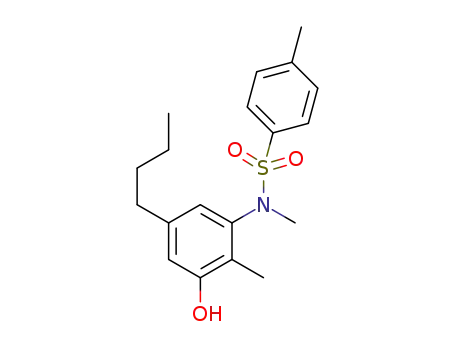 N-(methyl)-N-(p-toluenesulfonyl)-5-butyl-3-hydroxy-2-methylamine