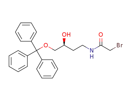 (S)-2-bromo-N-[3-hydroxy-4-(trityloxy)butyl]acetamide