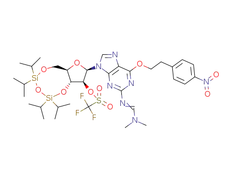 C<sub>34</sub>H<sub>50</sub>F<sub>3</sub>N<sub>7</sub>O<sub>10</sub>SSi<sub>2</sub>