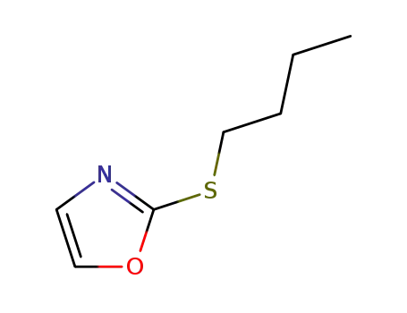 Molecular Structure of 620632-04-4 (2-(n-butylthio)oxazole)