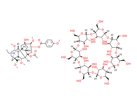 β-cyclodextrin-crassicauline A complex