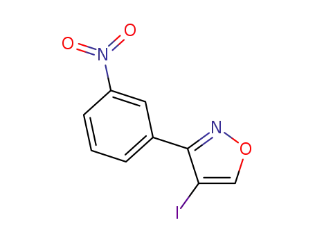 4-iodo-3-(3-nitrophenyl)isoxazole