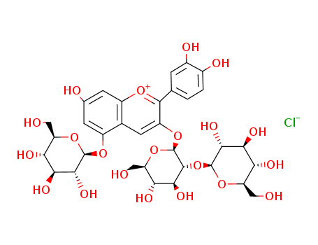 CYANIDIN 3-SOPHOROSIDE-5-GLUCOSIDE