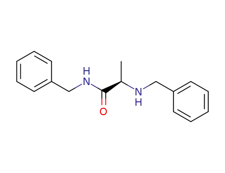 Propanamide, N-(phenylmethyl)-2-[(phenylmethyl)amino]-, (R)-