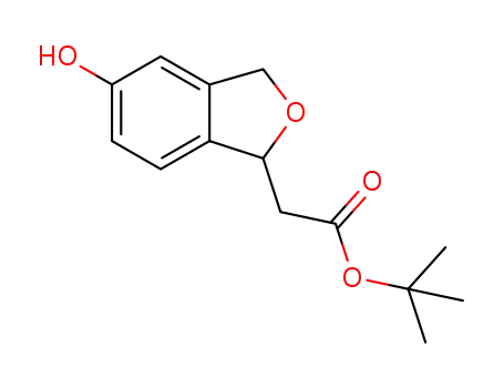 tert-butyl (5-hydroxy-1,3-dihydro-2-benzofuran-1-yl)acetate
