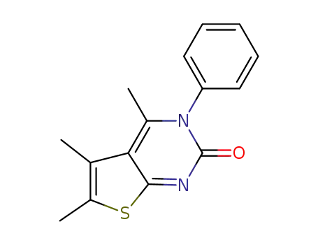 4,5,6-trimethyl-3-phenylthieno[2,3-d]pyrimidin-2(3H)-one