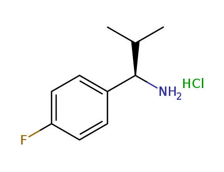 SAGECHEM/(1R)-1-(4-FLUOROPHENYL)-2-METHYLPROPYLAMINE-HCl