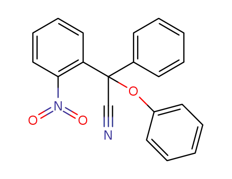 α-(2-nitrophenyl)-α-phenoxy-α-phenylacetonitrile