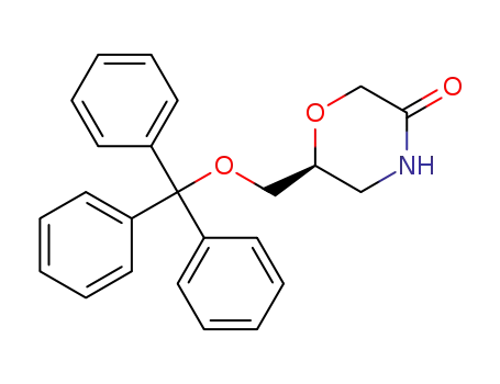 (S)-6-[(trityloxy)methyl]morpholin-3-one