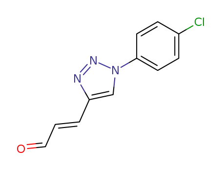 (2E)-3-[1-(4-chlorophenyl)-1H-1,2,3-triazol-4-yl]acrylaldehyde