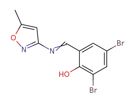 Molecular Structure of 116808-16-3 (C<sub>11</sub>H<sub>8</sub>Br<sub>2</sub>N<sub>2</sub>O<sub>2</sub>)