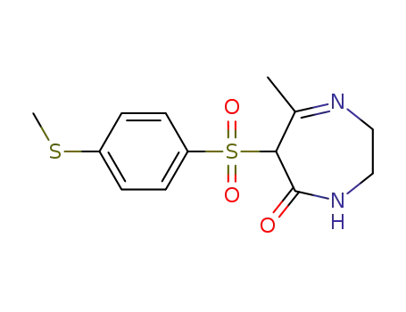 6-[(4-methylthio)benzenesulfonyl]-7-methyl-2,3,4,6-tetrahydro-1H-1,4-diazepine-5-one