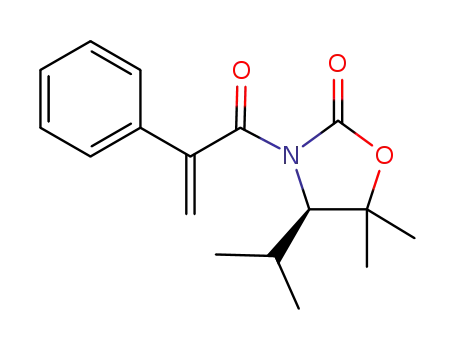 (R)-3-(2-phenylacryloyl)-4-isopropyl-5,5-dimethyloxazolidin-2-one