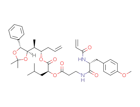 C<sub>39</sub>H<sub>52</sub>N<sub>2</sub>O<sub>9</sub>