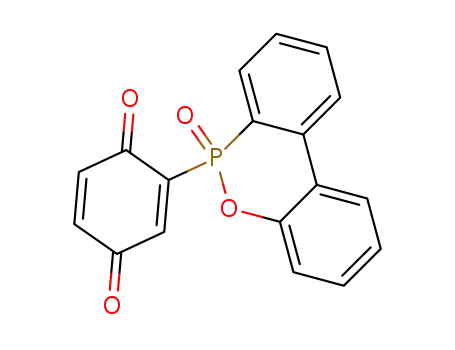 Molecular Structure of 1384457-22-0 (2-(6-oxido-6H-dibenzo[c,e][1,2]oxaphosphinine-6-yl)cyclohexa-2,5-diene-1,4-dione)