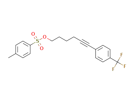 6-(4-(trifluoromethyl)phenyl)hex-5-yn-1-yl toluenesulfonate