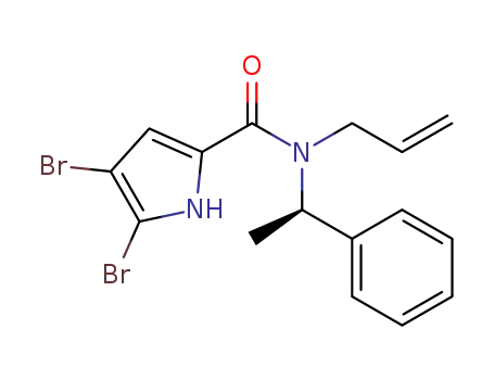(R)-N-allyl-4,5-dibromo-N-(1-phenylethyl)-1H-pyrrole-2-carboxamide