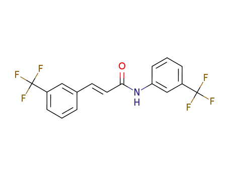 (E)-N,3-bis(3-(trifluoromethyl)phenyl)acrylamide