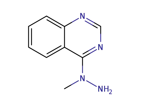Molecular Structure of 129302-64-3 (1-methyl-1-(1-quinazolyl)hydrazine)