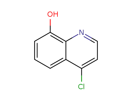 Molecular Structure of 57334-36-8 (4-CHLORO-8-HYDROXYQUINOLINE)