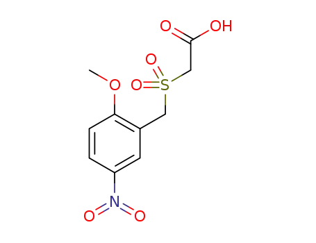 6-methoxy-3-nitrobenzylsulfonylacetic acid