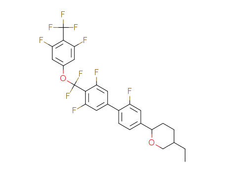2-{4'-[(3,5-difluoro-4-trifluoromethylphenoxy)difluoromethyl]-2,3',5'-trifluorobiphenyl-4-yl}-5-ethyltetrahydropyran