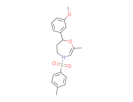 7-(3-methoxyphenyl)-2-methyl-4-(toluene-4-sulfonyl)-4,5,6,7-tetrahydro-[1,4]oxazepine