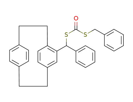 S-benzyl-S-(rac)-[2.2]paracyclophan-4-ylphenylmethyl dithiocarbonate