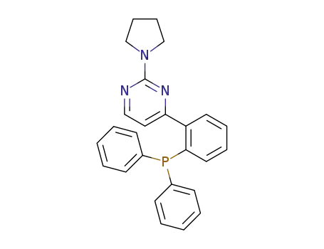 C<sub>6</sub>H<sub>4</sub>P(C<sub>6</sub>H<sub>5</sub>)2C<sub>4</sub>N<sub>2</sub>H<sub>2</sub>N(CH<sub>2</sub>)4