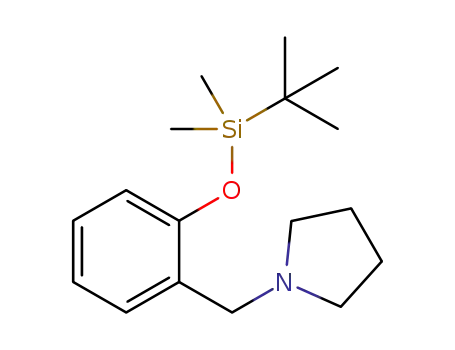 1-(2-[(tert-butyldimethylsilyl)oxy]benzyl)pyrrolidine