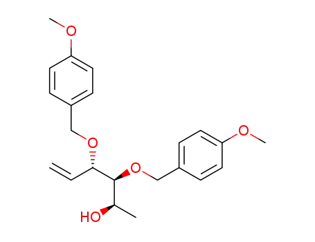 (2R,3S,4S)-3,4-bis((4-methoxybenzyl)oxy)hex-5-en-2-ol