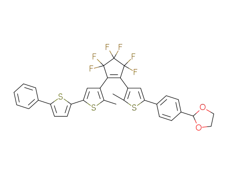 C<sub>34</sub>H<sub>24</sub>F<sub>6</sub>O<sub>2</sub>S<sub>3</sub>