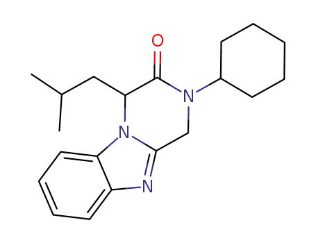2-cyclohexyl-4-isobutyl-1,2-dihydrobenzo[4,5]imidazo[1,2-a]pyrazin-3-one
