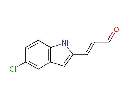 (2E)-3-(5-chloro-1H-indol-2-yl)acrylaldehyde