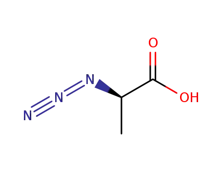 Propanoic acid, 2-azido-, (R)-