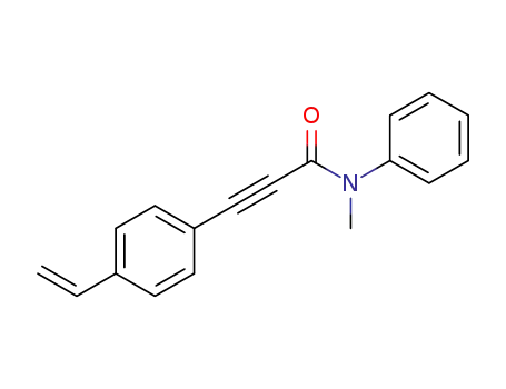 N-methyl-N-phenyl-3-(4-vinylphenyl)propiolamide