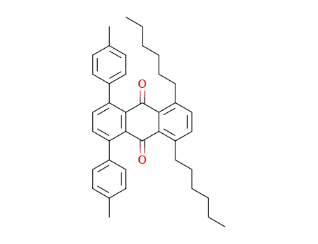 1,4-bis(4-methylphenyl)-5,8-dihexylanthracene-9,10-dione