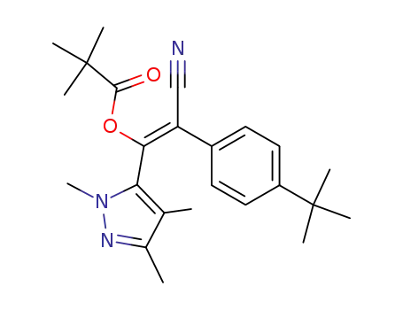 （Ｅ）－２－（４－tert－ブチルフェニル）－２－シアノ－１－（１，３，４－トリメチルピラゾール－５－イル）ビニル＝２，２－ジメチルプロピオナート