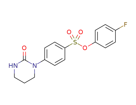 4-fluorophenyl 4-[tetrahydro-2-oxopyrimidin-1(2H)-yl]benzenesulfonate