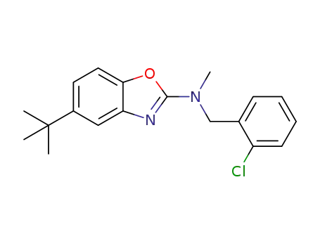5-tert-butyl-N-(2-chlorobenzyl)-N-methylbenzoxazol-2-amine