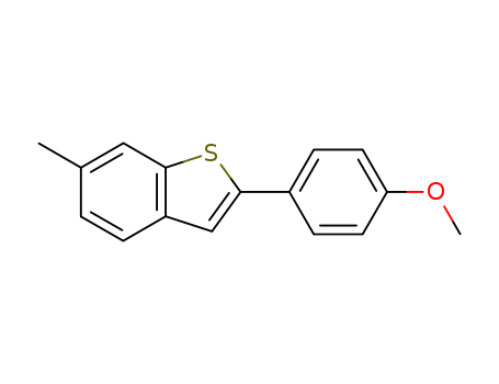 Benzo[b]thiophene, 2-(4-methoxyphenyl)-6-methyl-