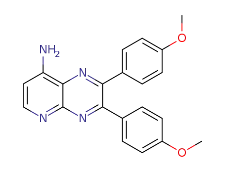 8-amino-2,3-bis(4-methoxyphenyl)pyrido[2,3-b]pyrazine