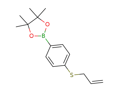 2-(4-(allylthio)phenyl)-4,4,5,5-tetramethyl-1,3,2-dioxaborolane